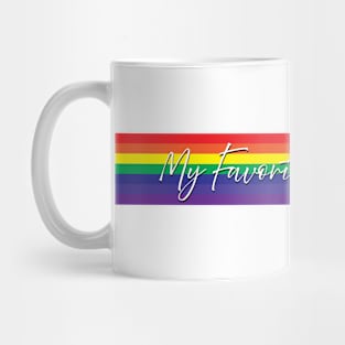 My Favorite Color is You Rainbow AJR Mug